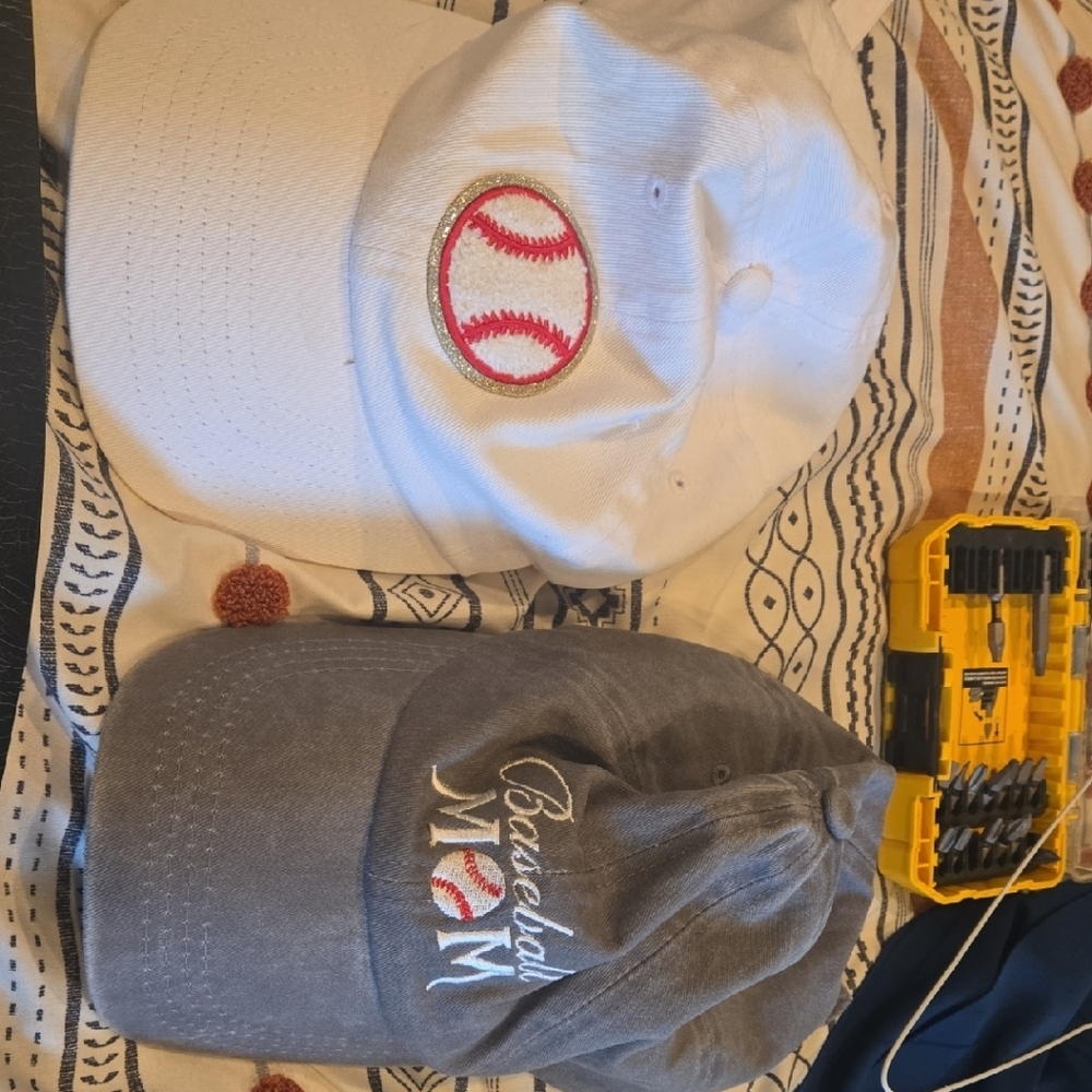 Baseball Mom Gray Cap